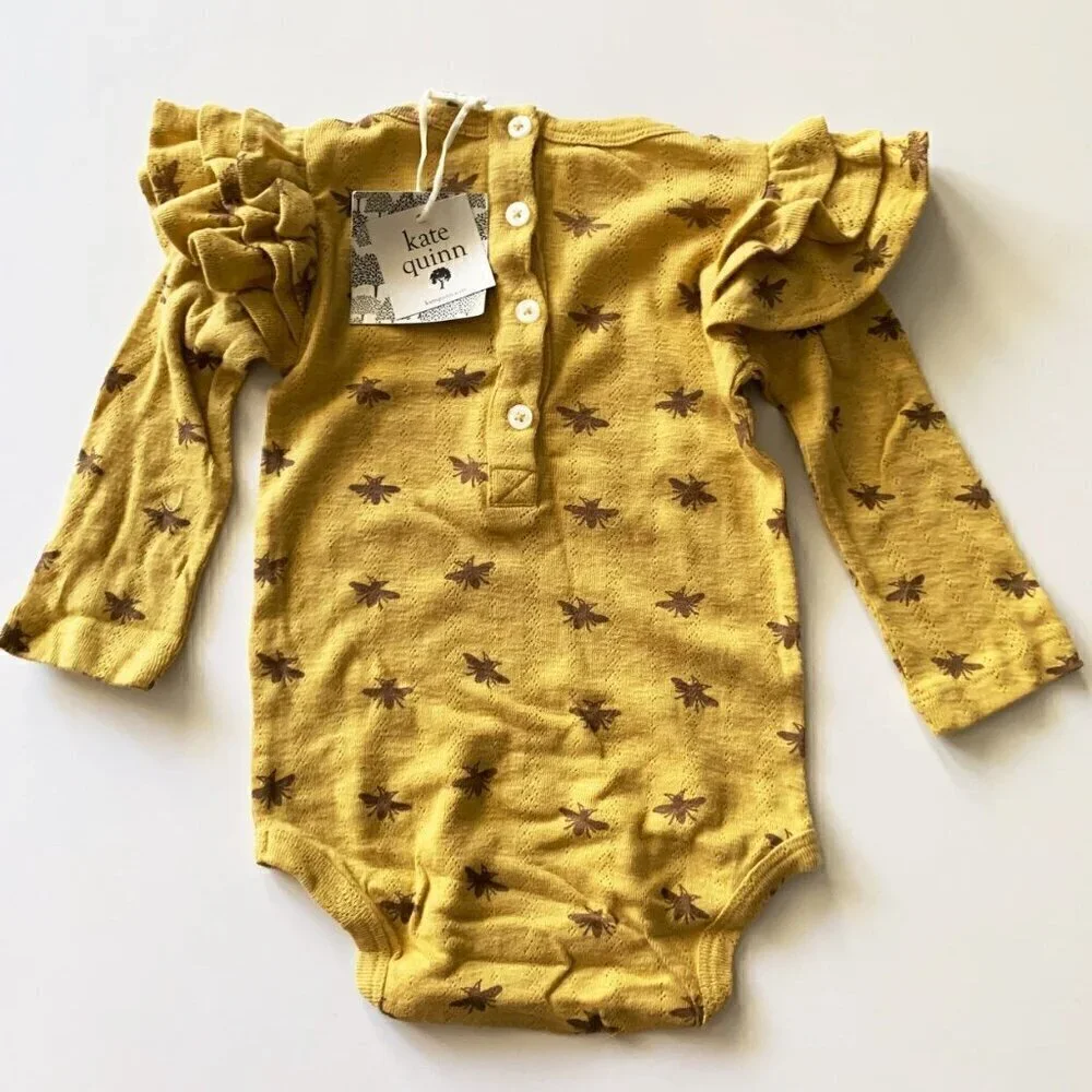 Kate Quinn Organics Baby Girl Bodysuit 18-24 Months
